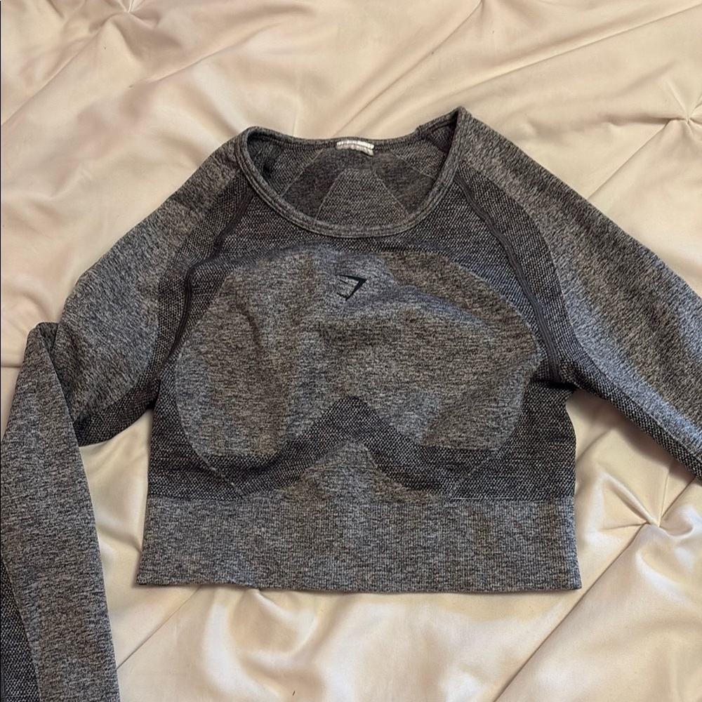 Gymshark Grey Long sleeve Women’s Size Small